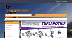 Desktop Screenshot of polkupyorakauppa.fi