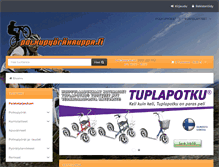 Tablet Screenshot of polkupyorakauppa.fi